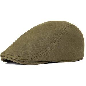 VOBOOM Men's Cotton Flat Ivy Gatsby Newsboy Driving Hat Cap